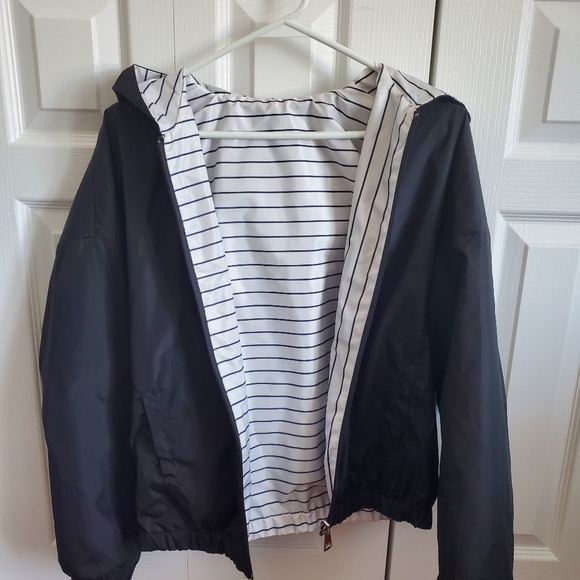 Karl Lagerfeld reversible black white jacket - Picture 3 of 5